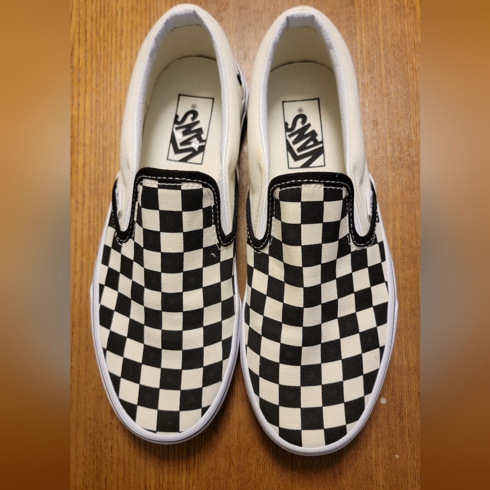 CLASSIC SLIP-ON CHECKERBOARD SHOE